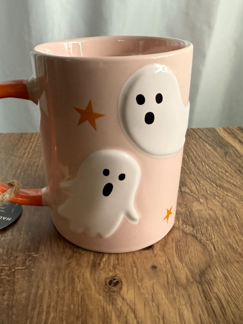 Aldi Halloween Pink Ghost Mug 2025 NWT - Picture 2 of 7